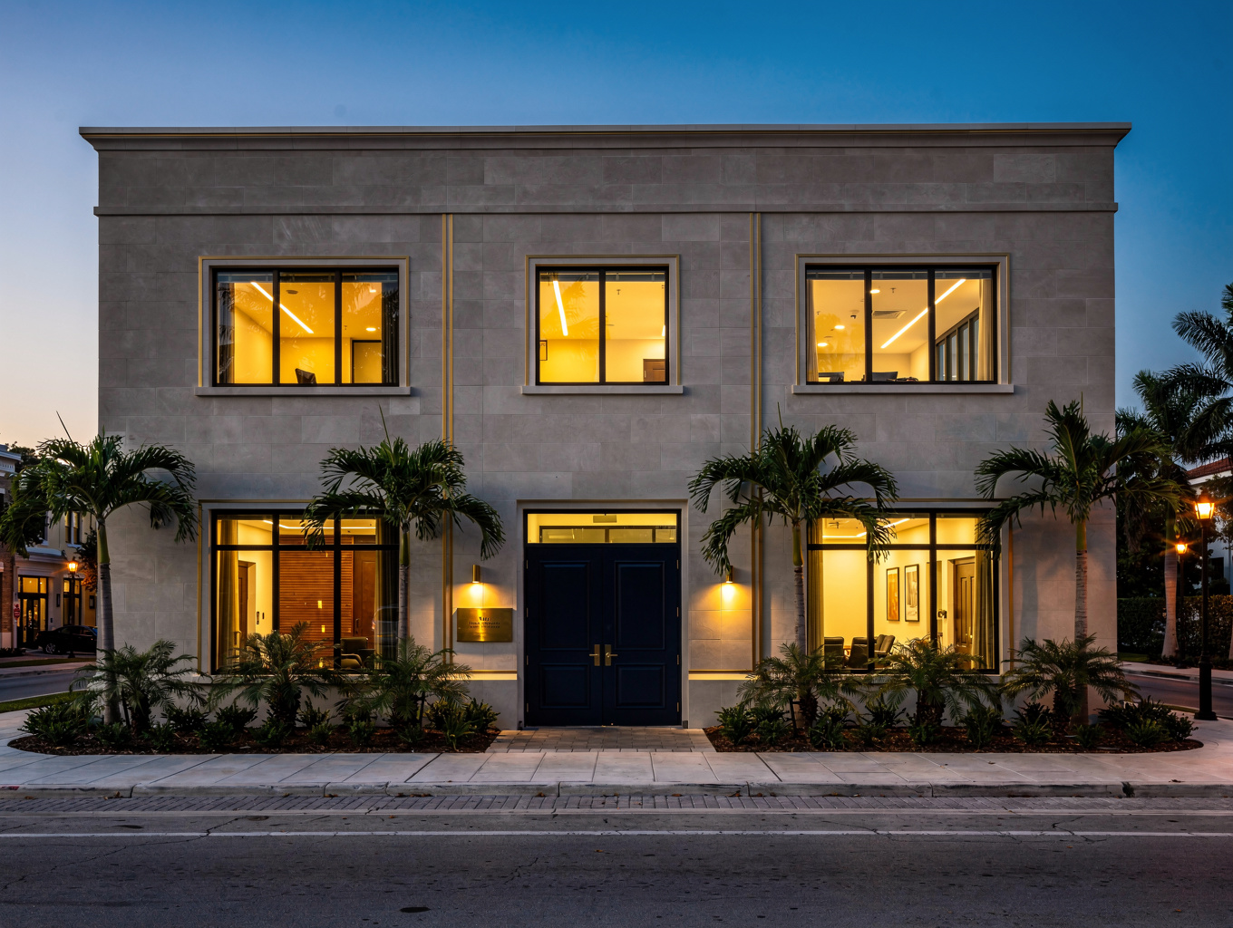 Professional exterior view of the law office in Hollywood, Florida